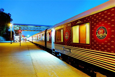 India. Maharajas' Express Luxury Train