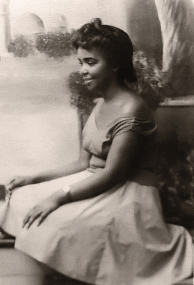young Cesária Évora