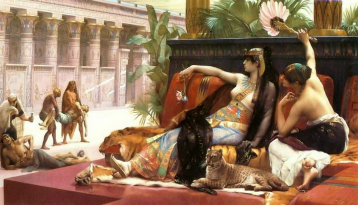 Александр Кабанель — Клеопатра испытывает яды на приговорённых к смерти