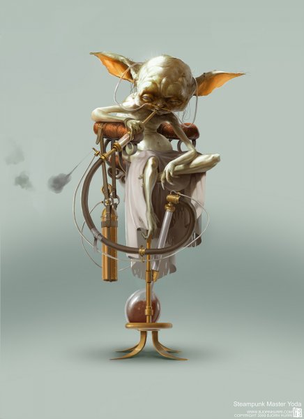 Steampunk Star Wars — Master Yoda