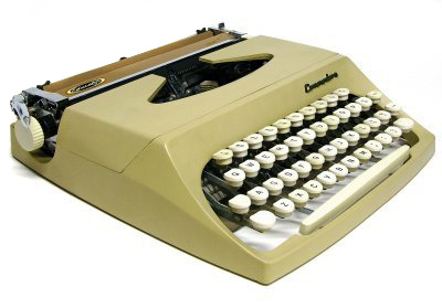 typewriter Commodore Eeducator